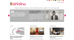 Desktop Screenshot of fundacionankaria.org